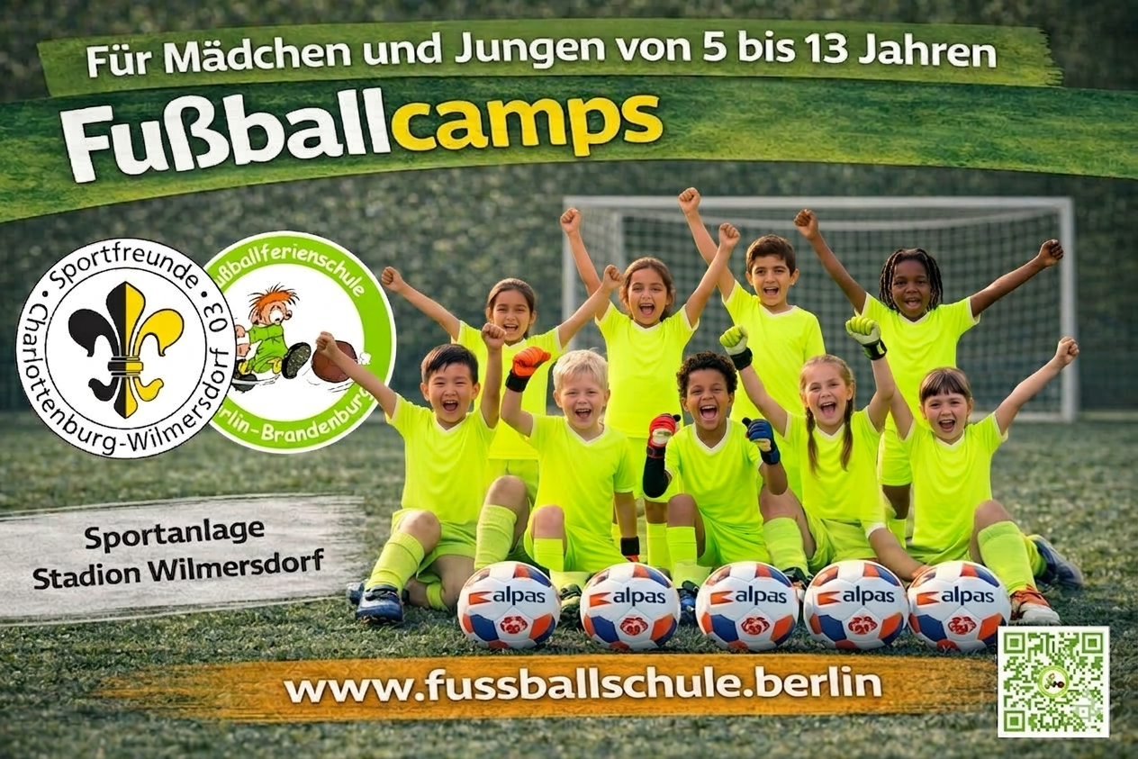 FUSSBALLCAMPS IN DEN SCHULFERIEN