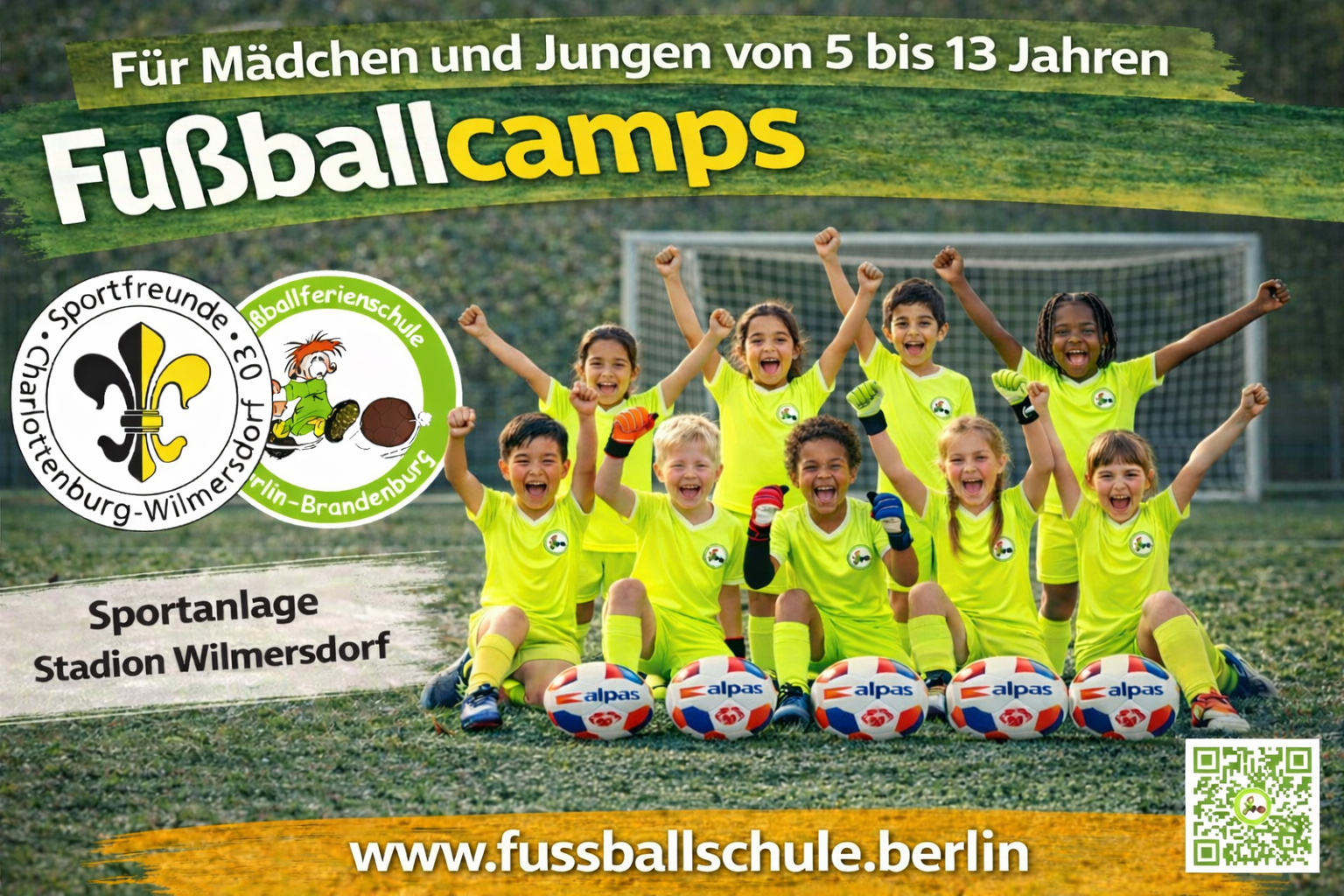 FUSSBALLCAMPS IN DEN SCHULFERIEN